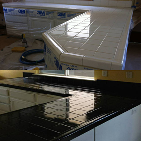 Kitchen Counter Resurfacing & Reglazing Houston