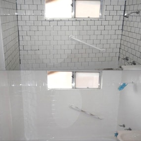 Tile reglazing queens Houston